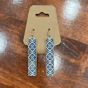 Mosaic Patterned Earrings